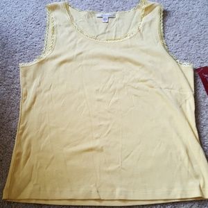 JM Collection Yellow Layering Tank
